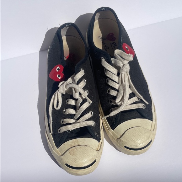 Rare Converse Jack Purcell x Comme Des Garćon Play tennis shoes 7 - Picture 6 of 14
